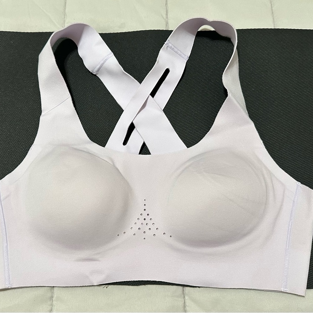 Brooks Dare Crossback 2.0 Lilac Light Purple Sports Bra